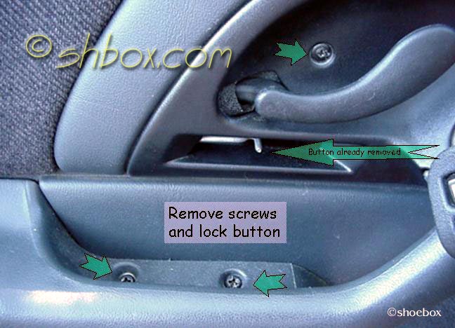 remove screws
